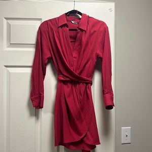 Zara cross waist dress